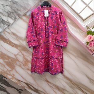 Embroidered khaddar two piece