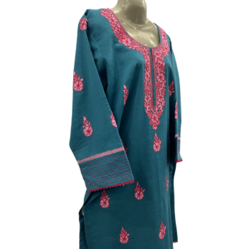 Embroidered  Khaddar Two Piece - Image 2