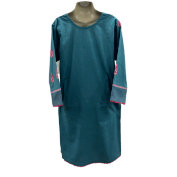 Embroidered  Khaddar Two Piece - Image 4