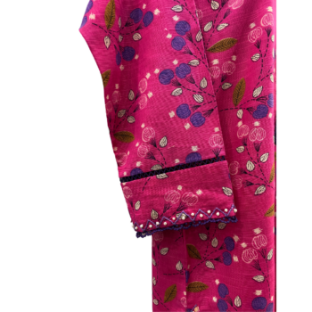 Embroidered khaddar two piece - Image 3