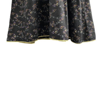 Black khaddar frock - Image 5