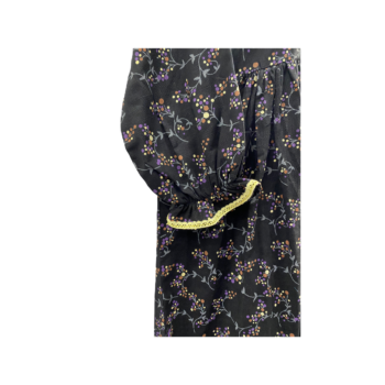 Black khaddar frock - Image 3